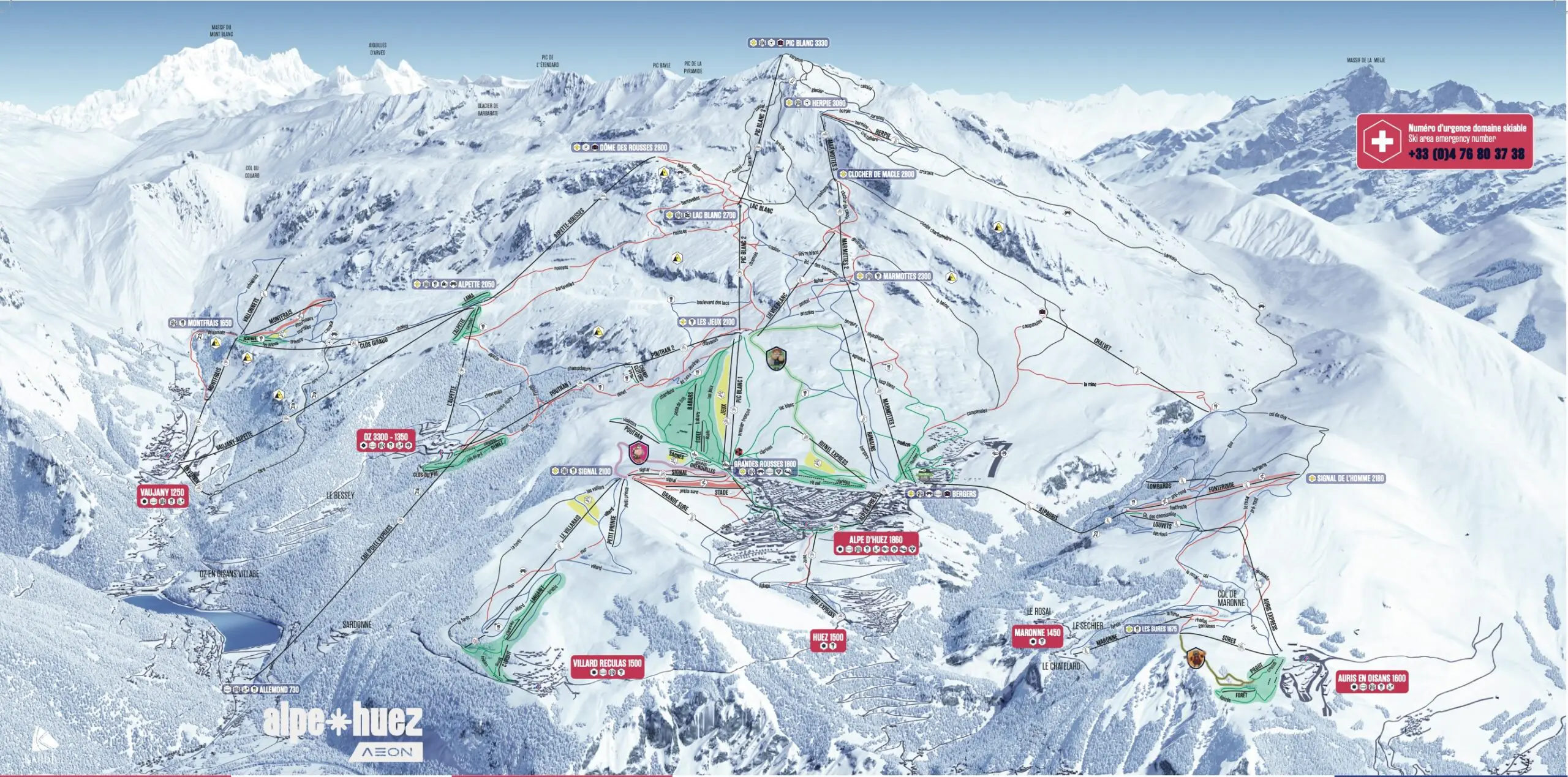 Skiplan Alpe D'Huez