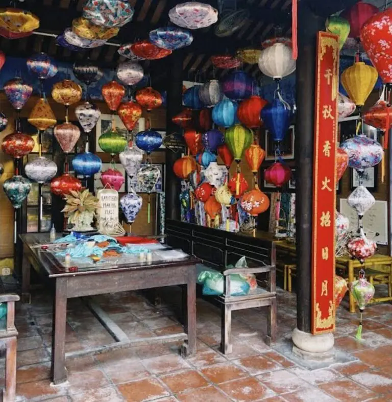 Vietnam groepsreis - Lantaarn workshop