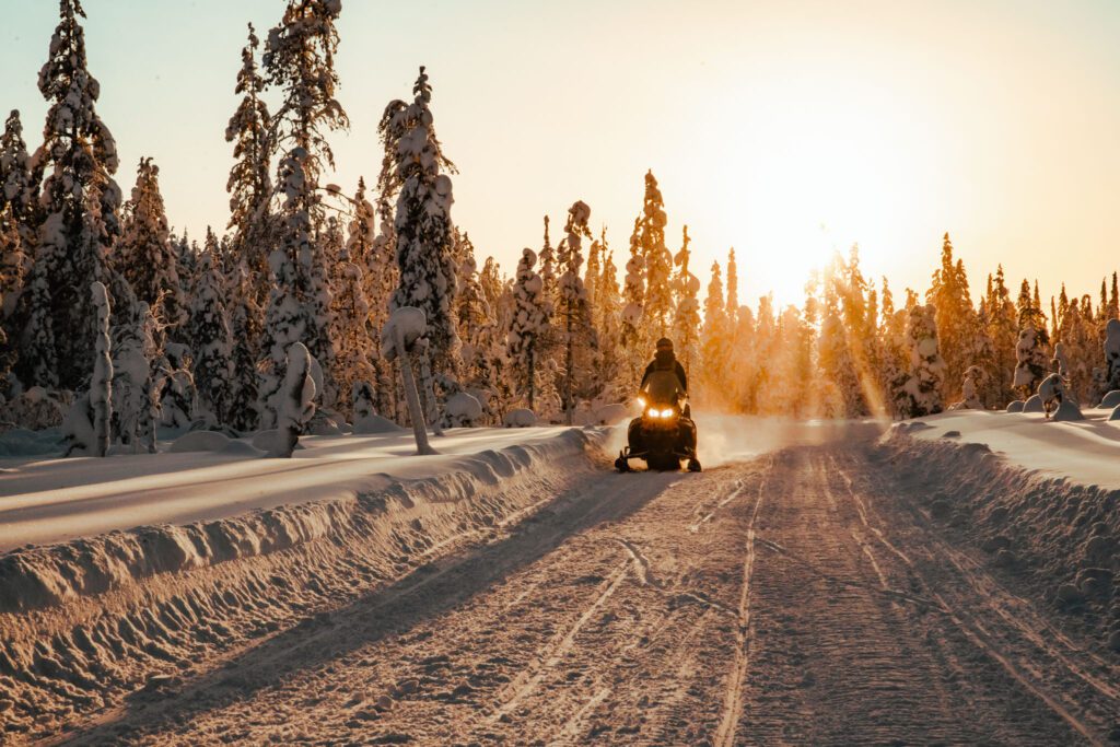 Groepsreis Lapland - sneeuwscooter