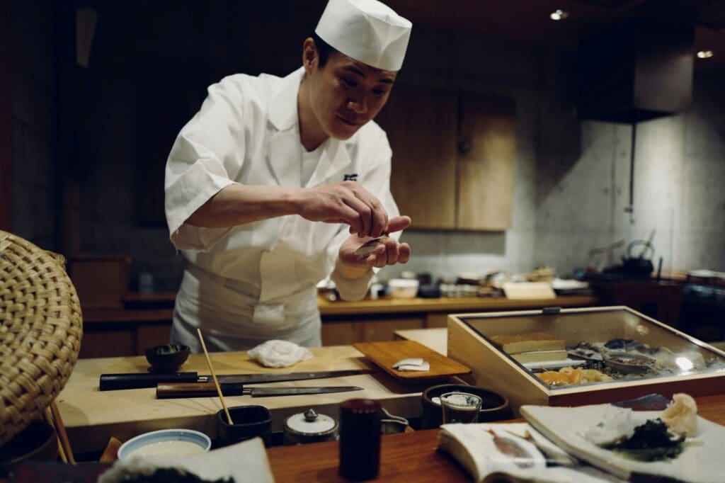 Sushi workshop Japan