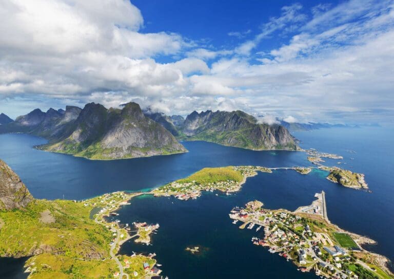 Lofoten view mountain