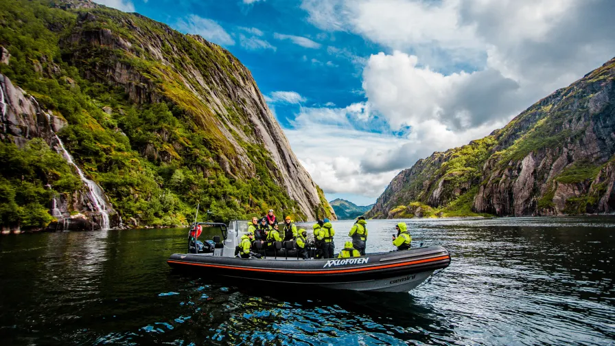 Lofoten speed boat