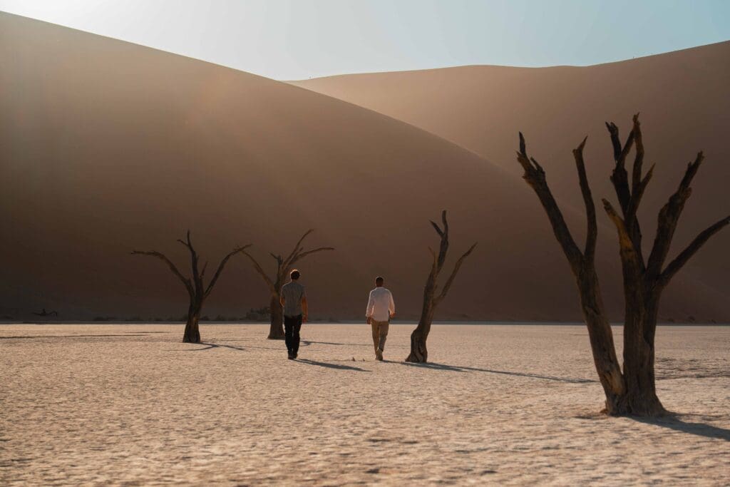 Groepsreis in Namibië - Solo reis in Namibië - Woestijn Namibië - Deadvlei Namibië