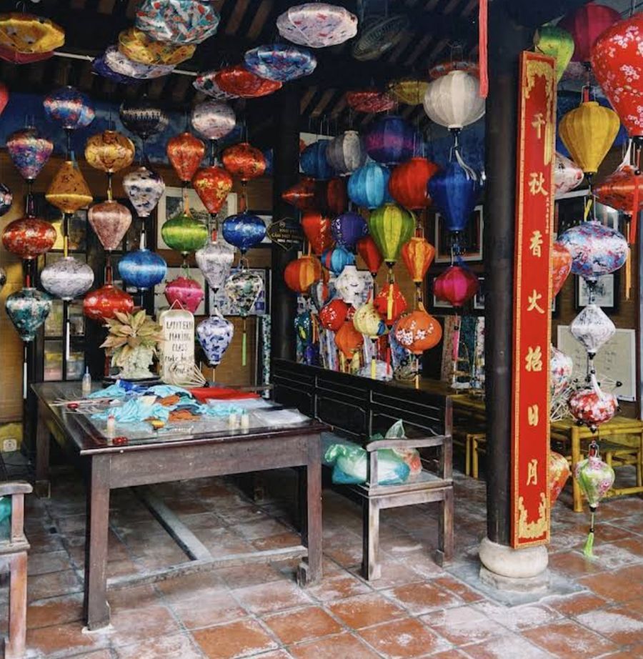 Vietnam groepsreis - Lantaarn workshop