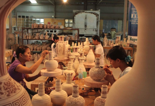Groepsreis Vietnam - Keramiek dorp